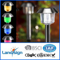 2015 CiXi Landsign super bright solar light S/Steel XLTD-300A solar garden lighting pole light